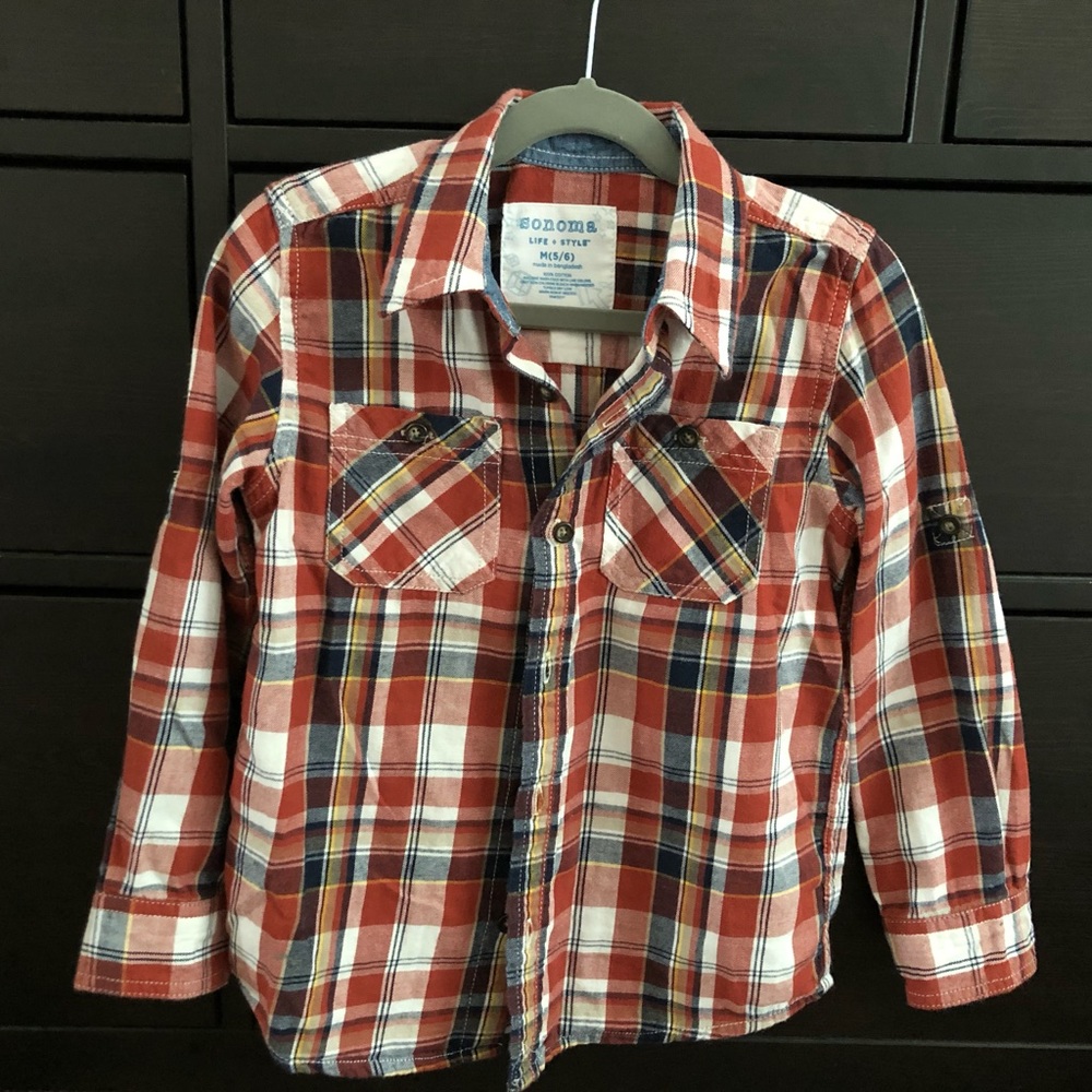 Boys button down shirt